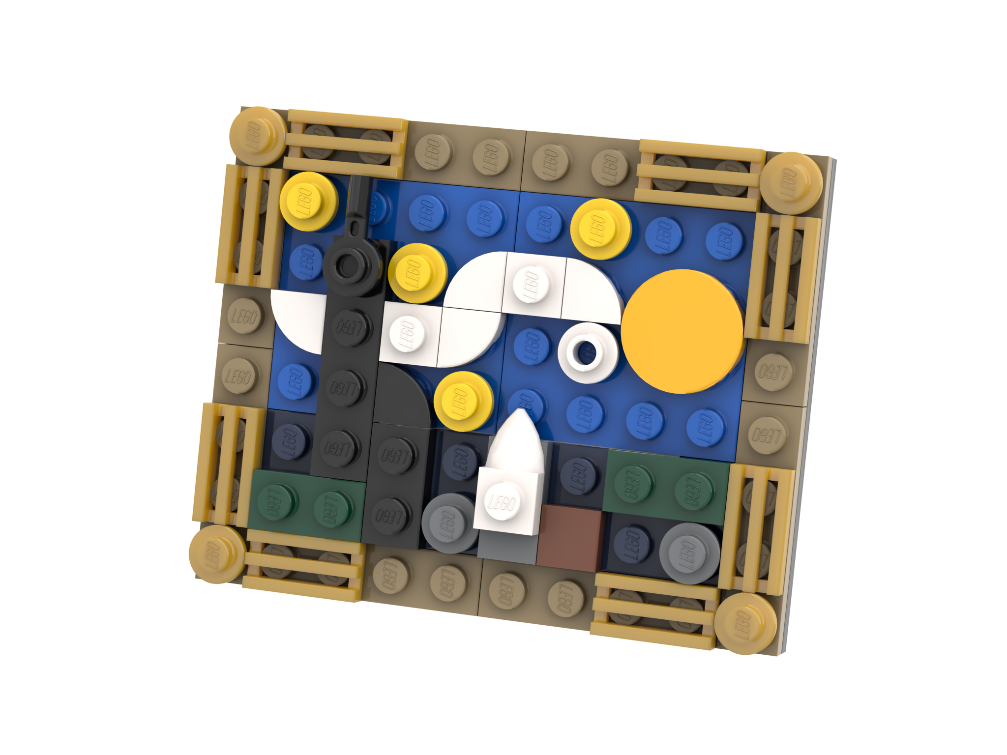Exclusive Brick Loot Build Starry Night – 100% LEGO® Bricks