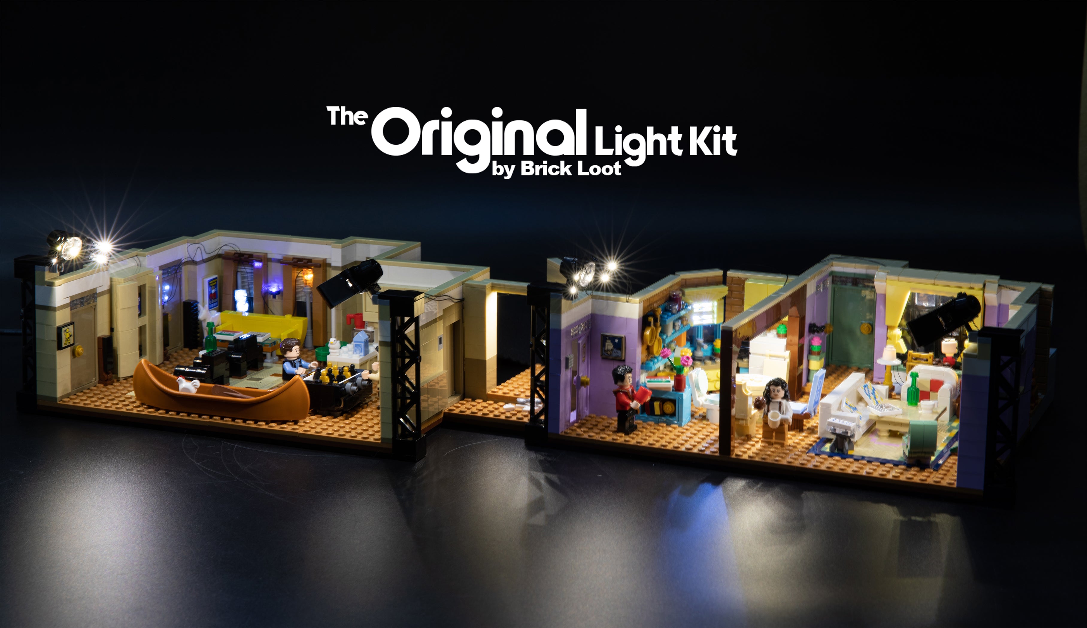 LED Lighting Kit for LEGO® The Friends Apartments 10292