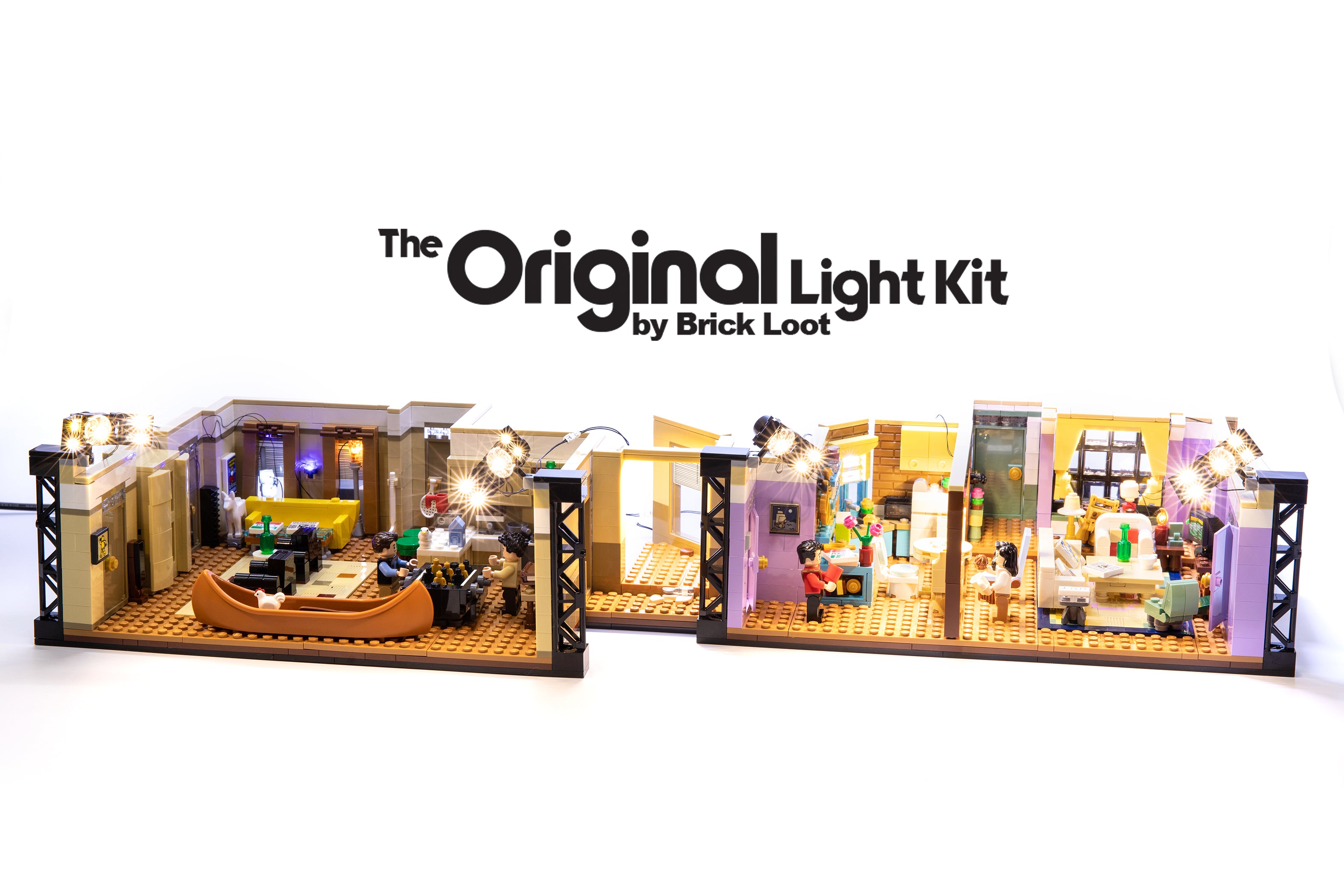LED Lighting Kit for LEGO The Friends Apartments 10292