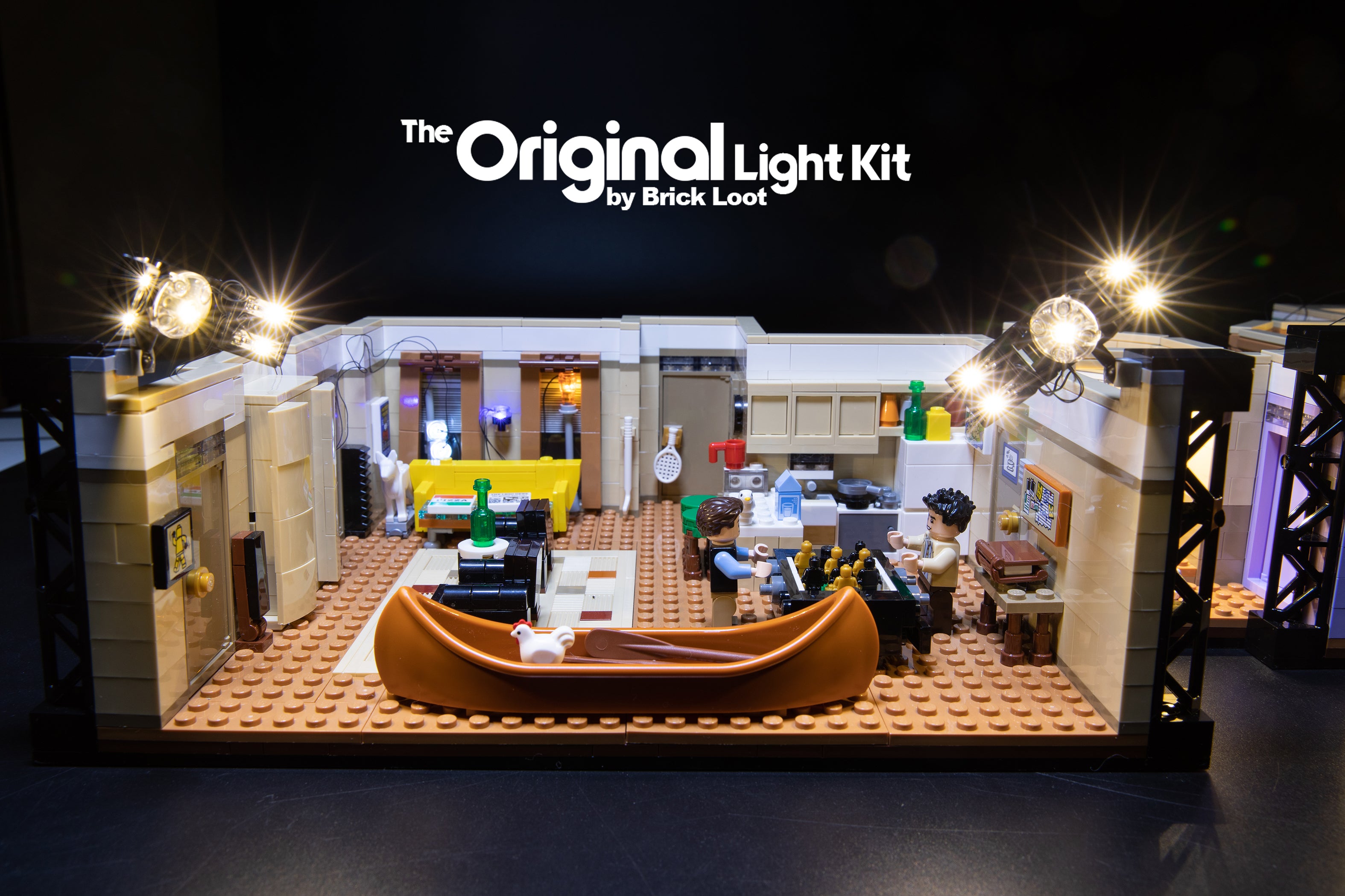LED Lighting Kit for LEGO The Friends Apartments 10292