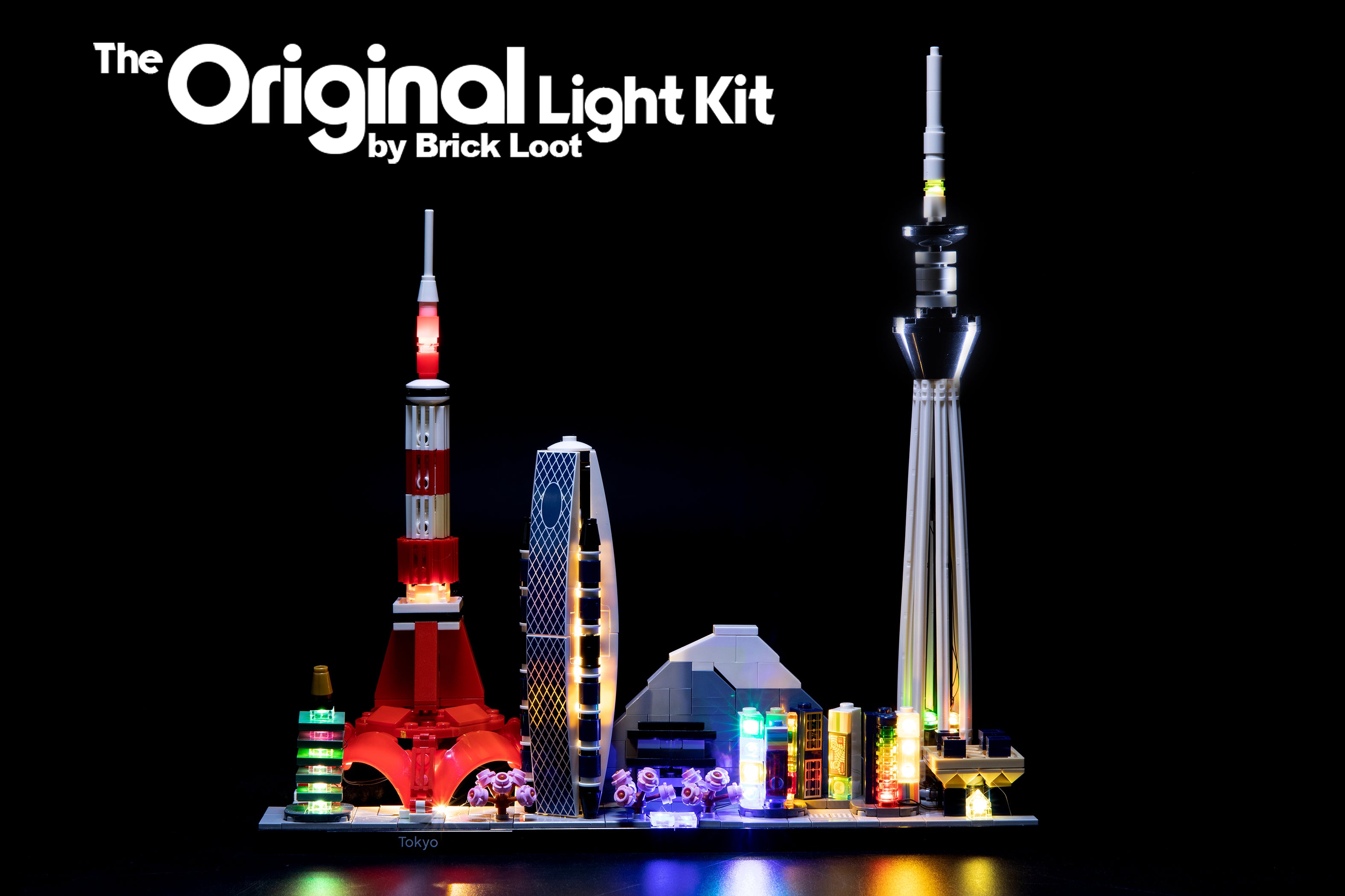 LED Lighting Kit for LEGO Architecture Tokyo Skyline set 21051 – Brick Loot