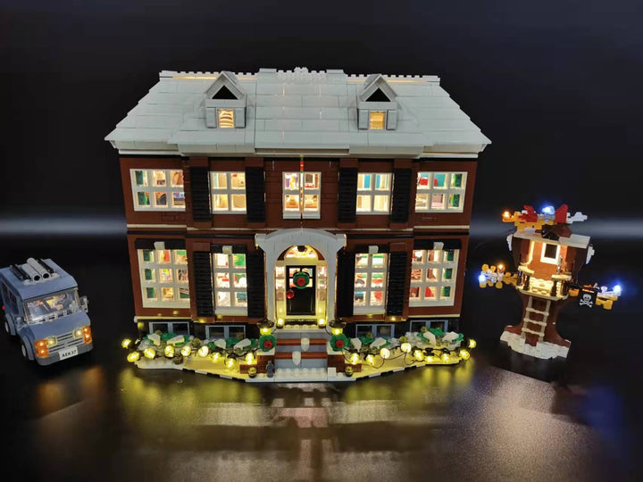 LED Lighting Kit for LEGO Ideas Home Alone set 21330