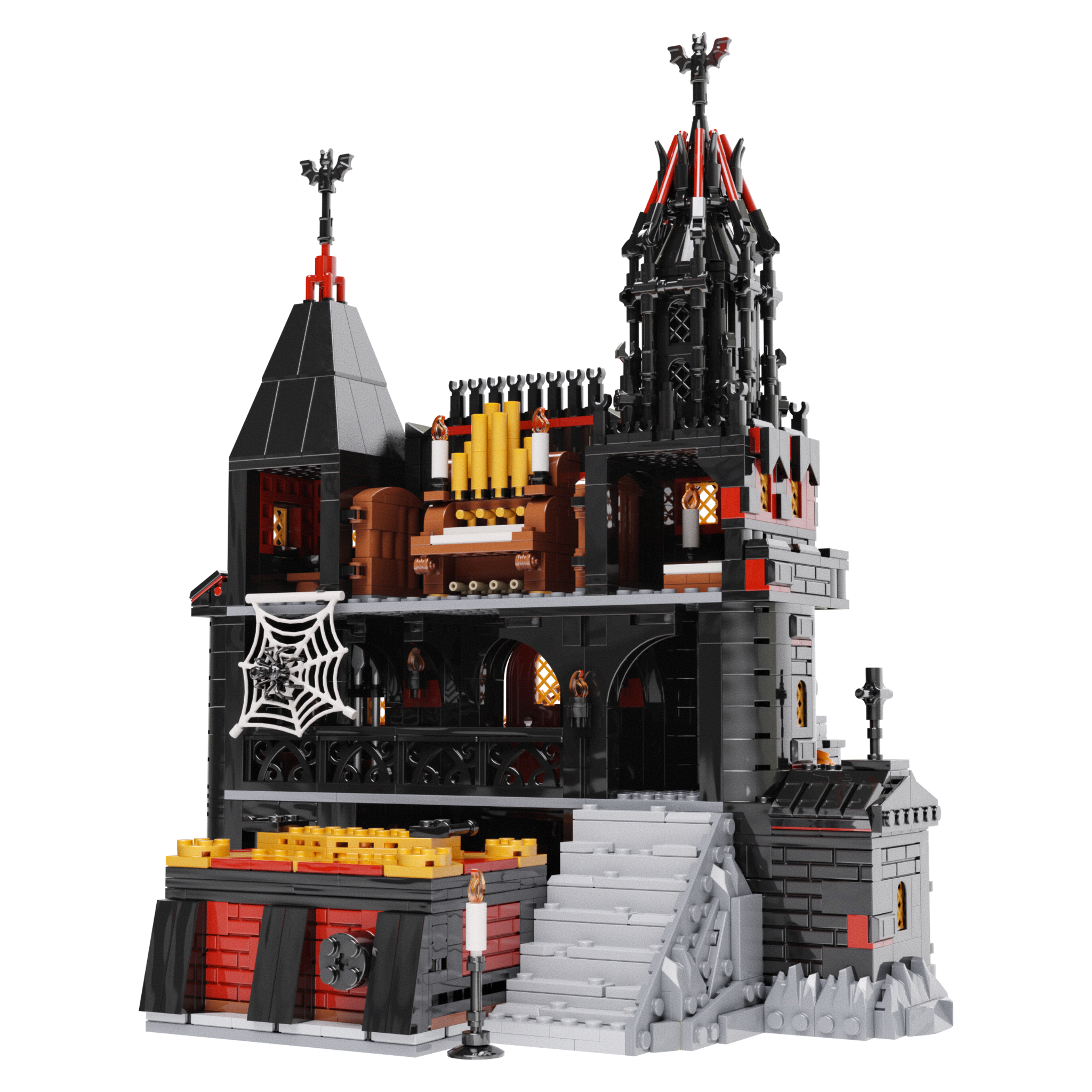 Castle Dracula Brick Building Set