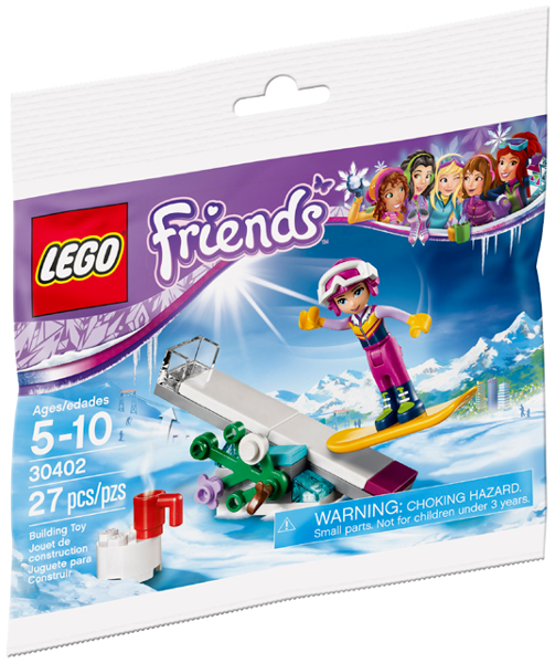 LEGO Polybag - Friends Snowboard Tricks polybag 30402