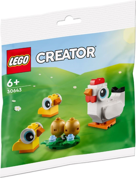 LEGO Polybag - Creator: Holiday & Event: Easter:  Easter Chickens 30643