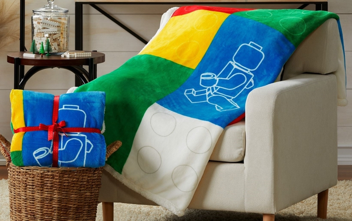 LEGO Bedding, Fleece Blanket Polyester - VIP, Multicolored 5007622