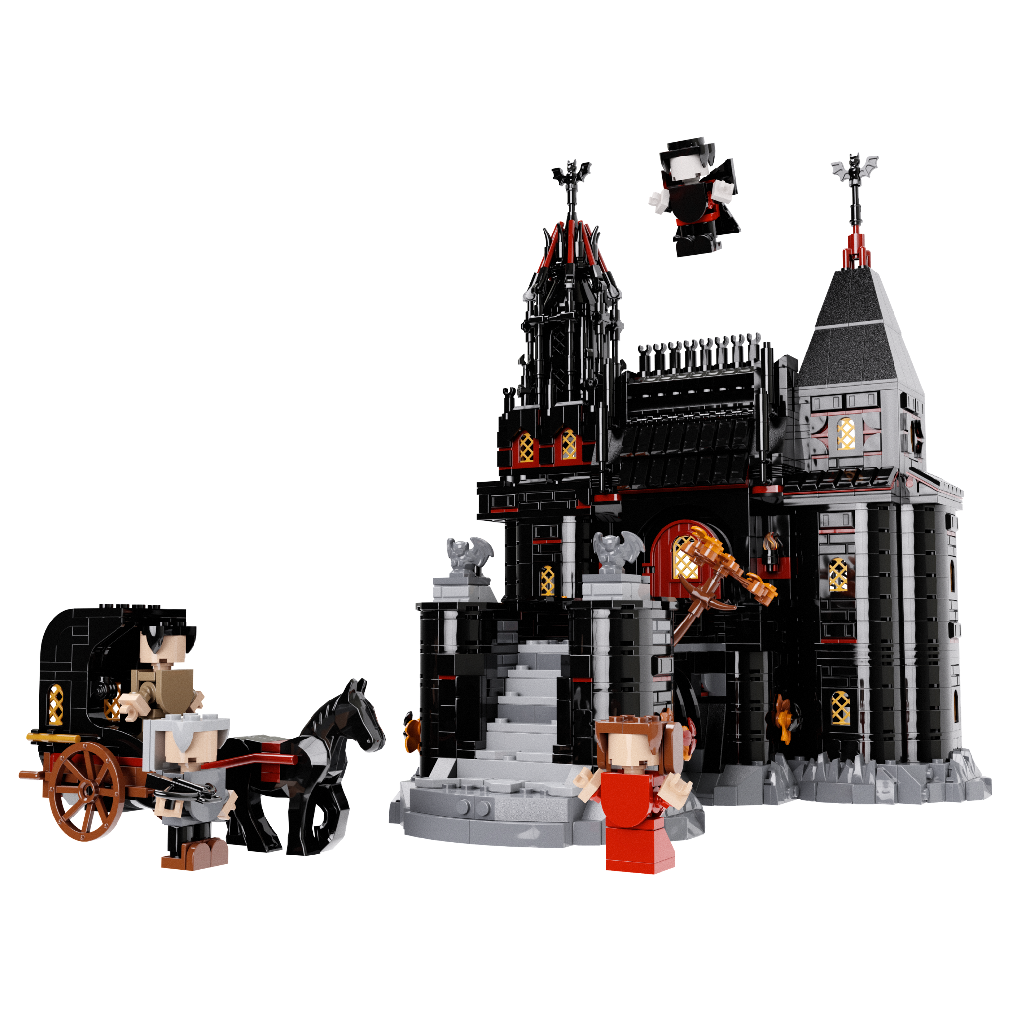 Castle Dracula Brick Building Set