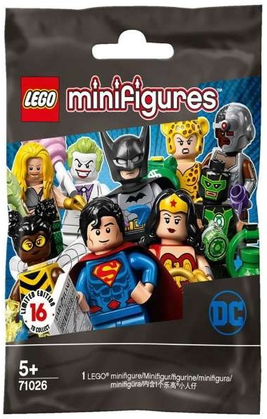 LEGO Series Minifigure Mystery Bag - DC Superheros, Batman, Harry Potter, Ninjago, Series 16