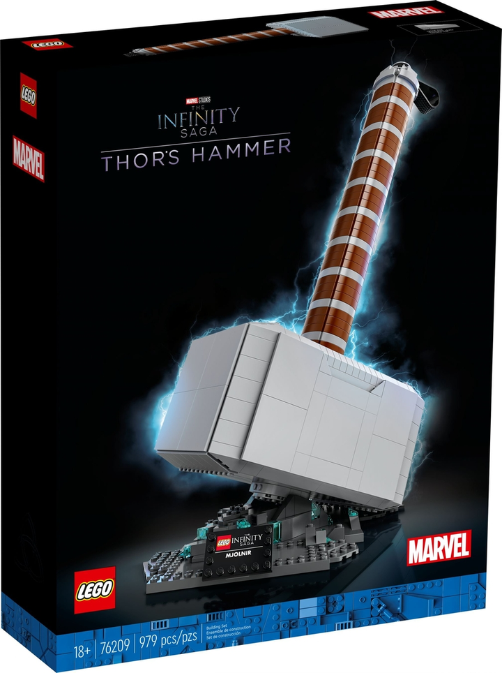 LEGO Super Heroes: Sculptures: The Infinity Saga: Thor's Hammer 76209