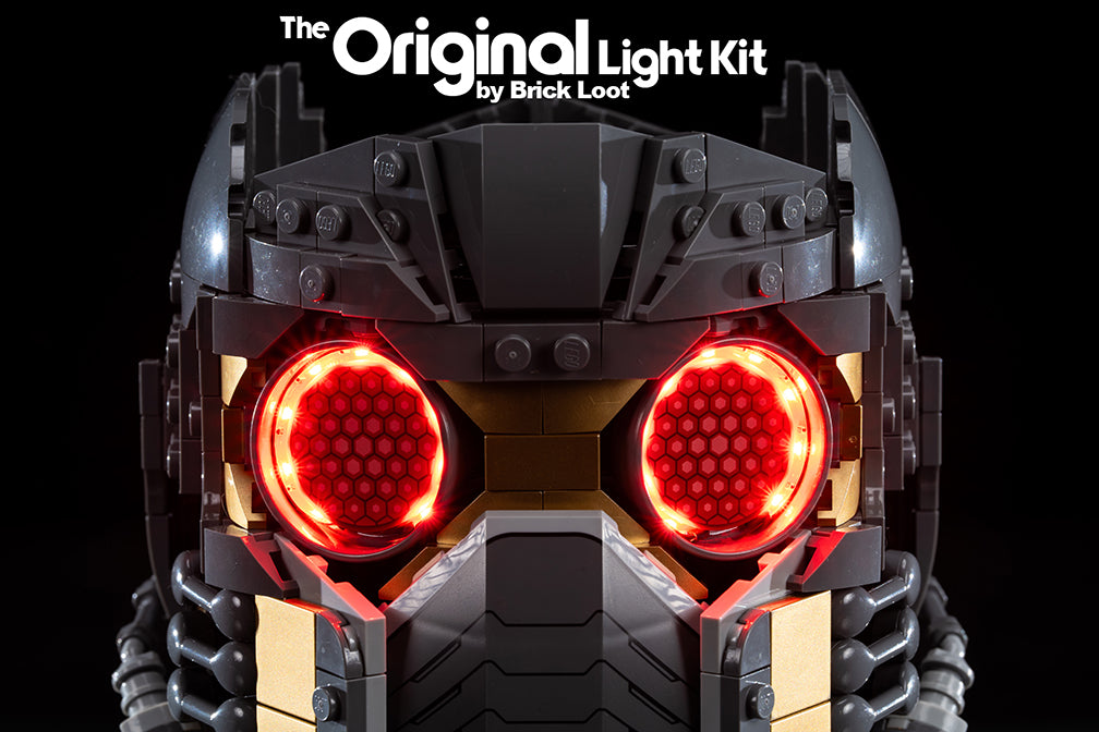 LED Lighting Kit for LEGO Marvel Star-Lord's Helmet 76251