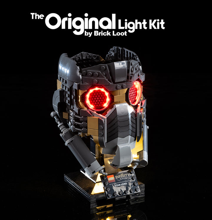 LED Lighting Kit for LEGO Marvel Star-Lord's Helmet 76251