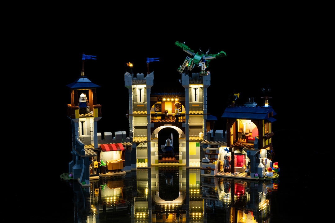 LED Lighting Kit for LEGO Creator 3-1 Medieval Castle 31120