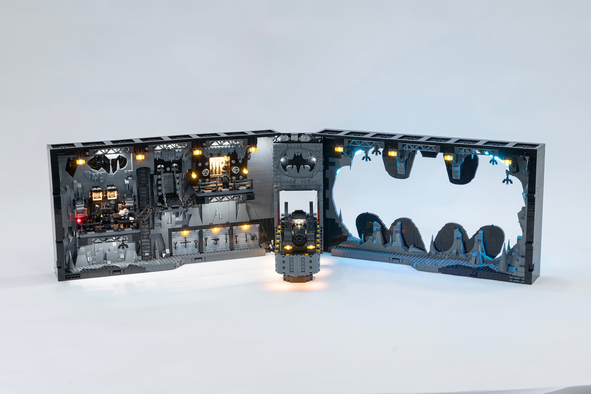 LED Lighting Kit for LEGO Bat Cave Shadow Box (76252)