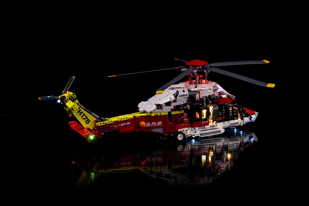 LED Lighting Kit for LEGO Airbus H175 Rescue Helicopter 42145
