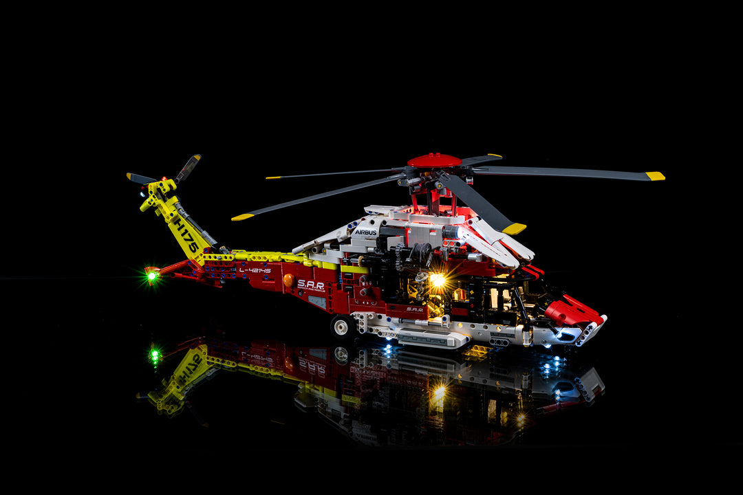 LED Lighting Kit for LEGO Airbus H175 Rescue Helicopter 42145