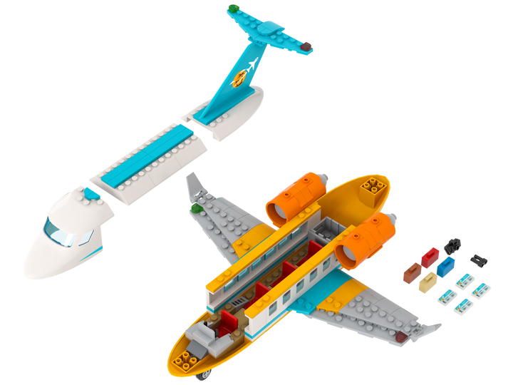 Vacation Airlines Airplane Brick Set