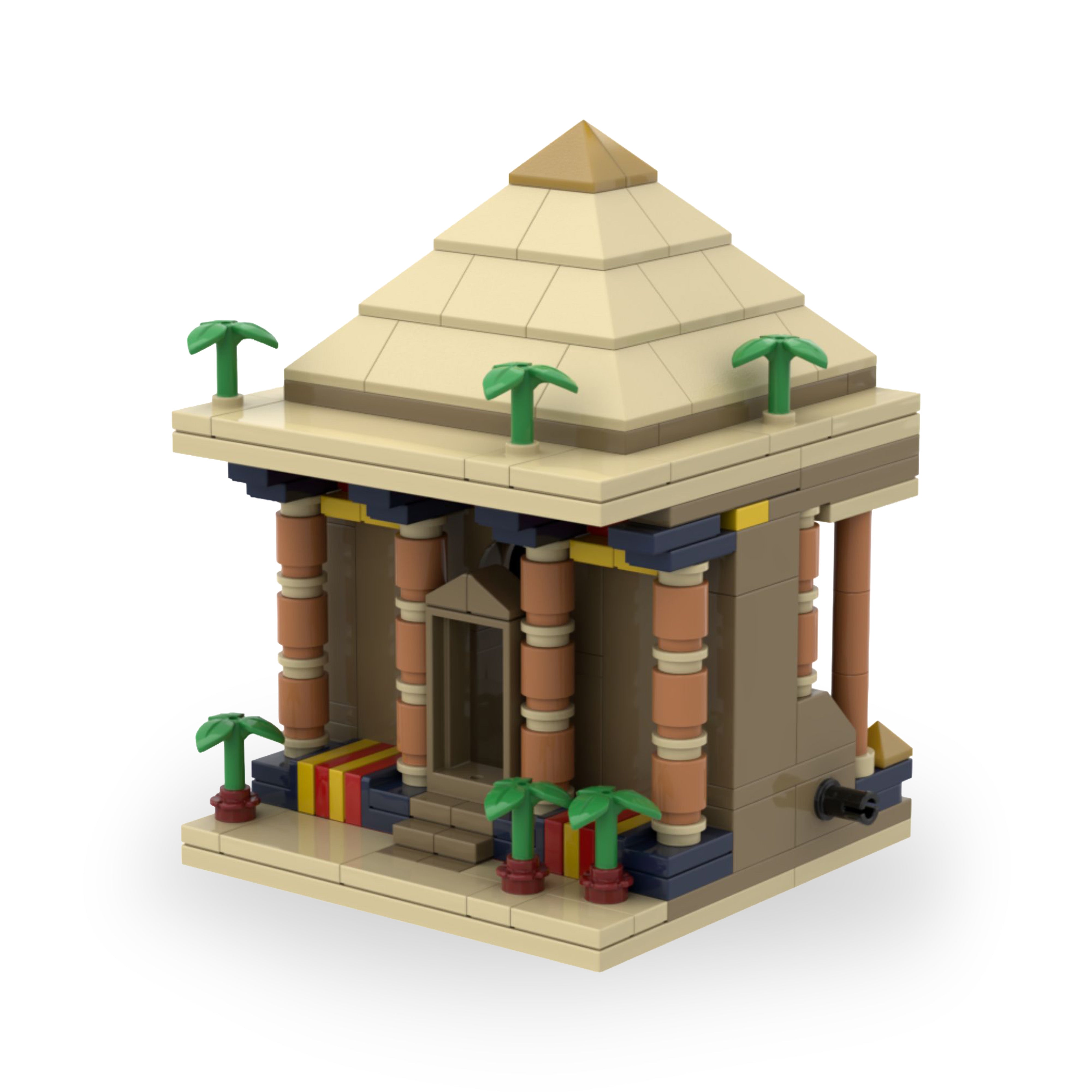 Ancient Pyramid Brick Set