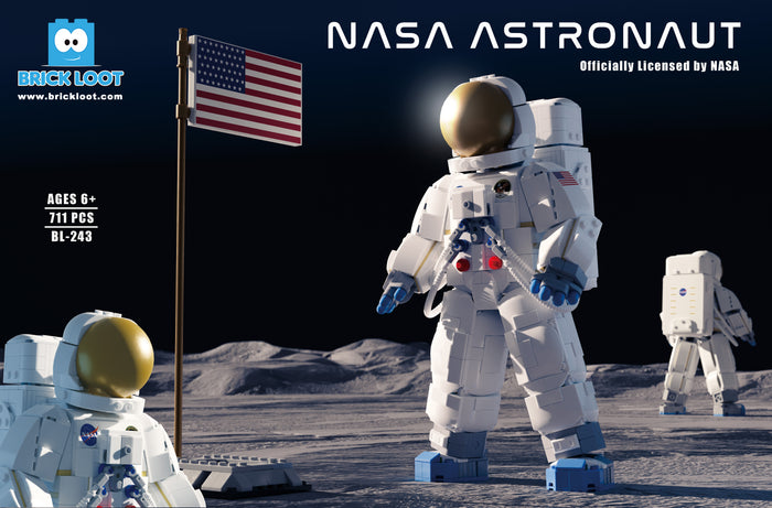 NASA Astronaut Brick Set - Officially Licensed by NASA