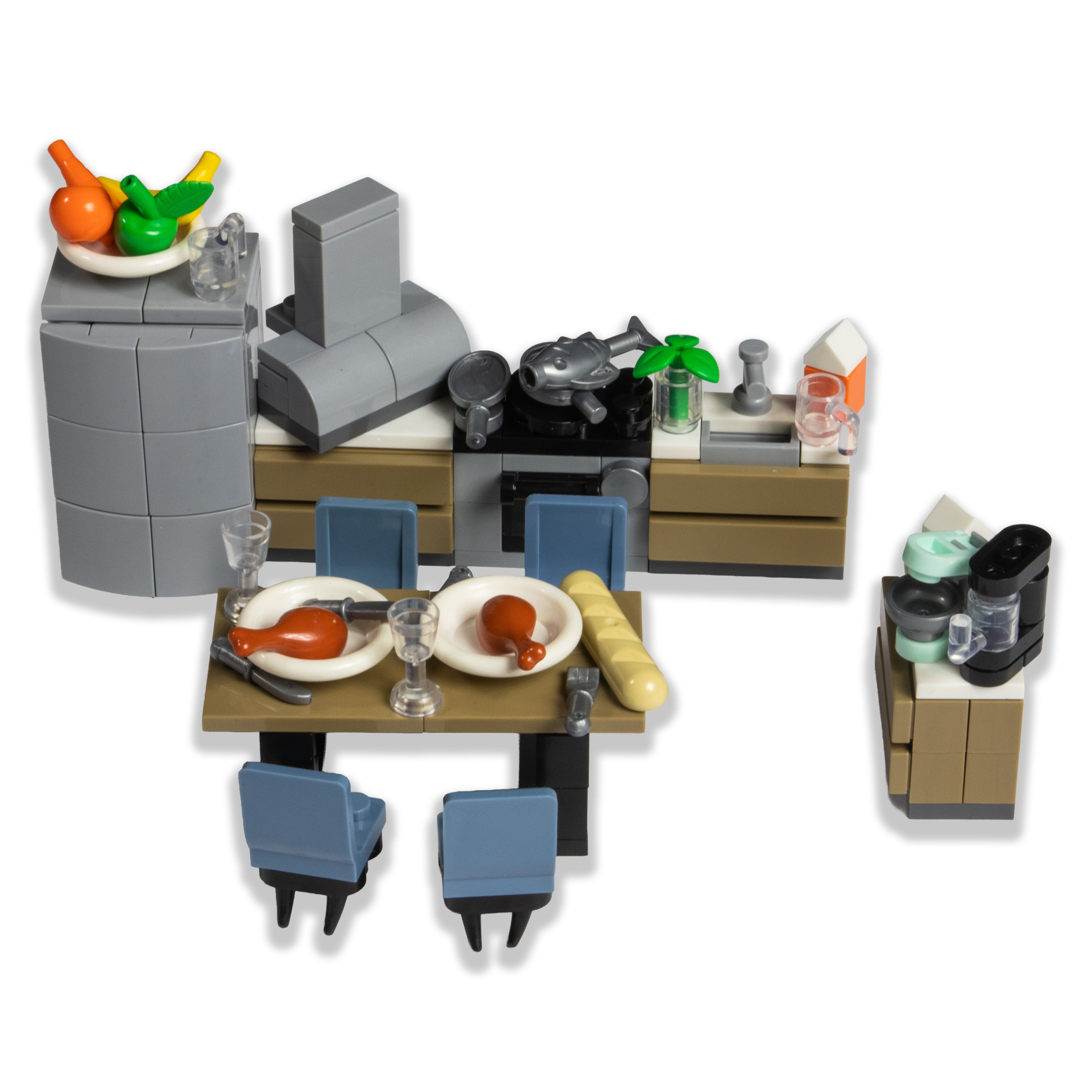 Kitchen & Bathroom Furniture - Apartment Life Brick Set