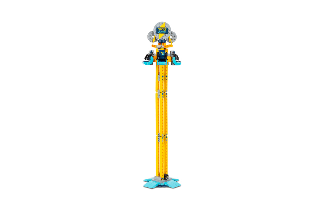 Strike Zone Drop Tower Amusement Ride Brick Set