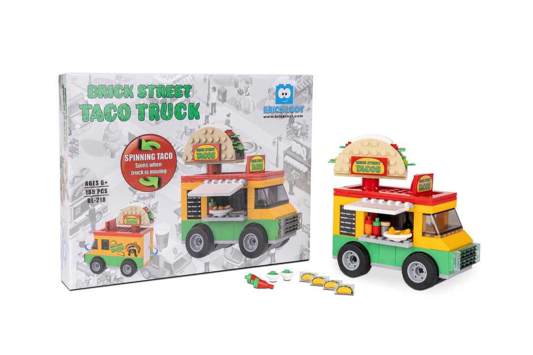 Brick Street Taco Truck Brick Set