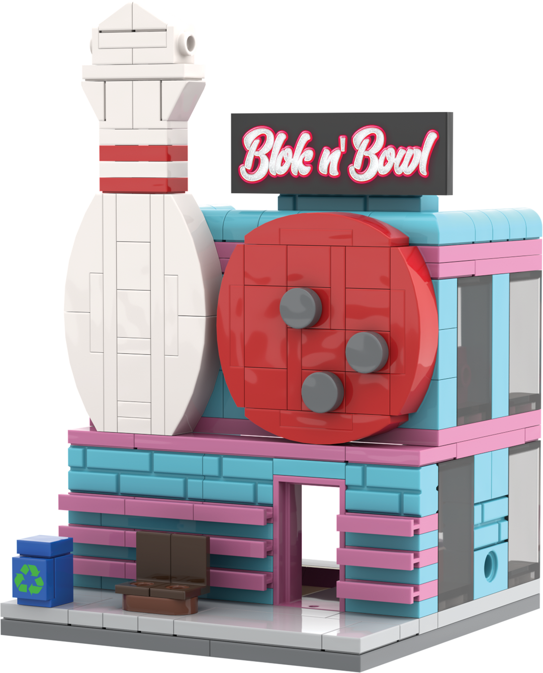 Mini City - Blok n' Bowl Bowling Alley