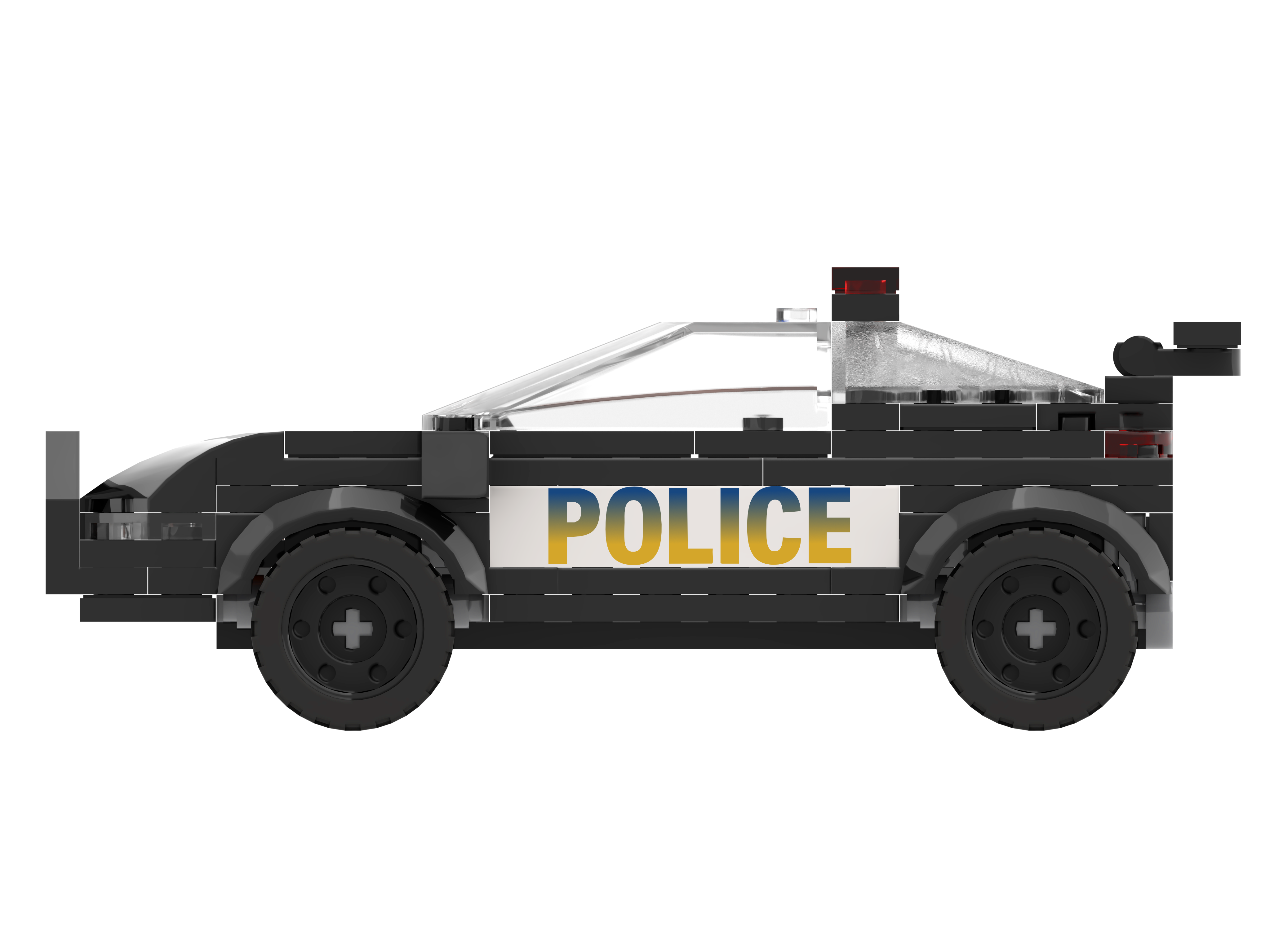 City Police Cruiser Patrol Car