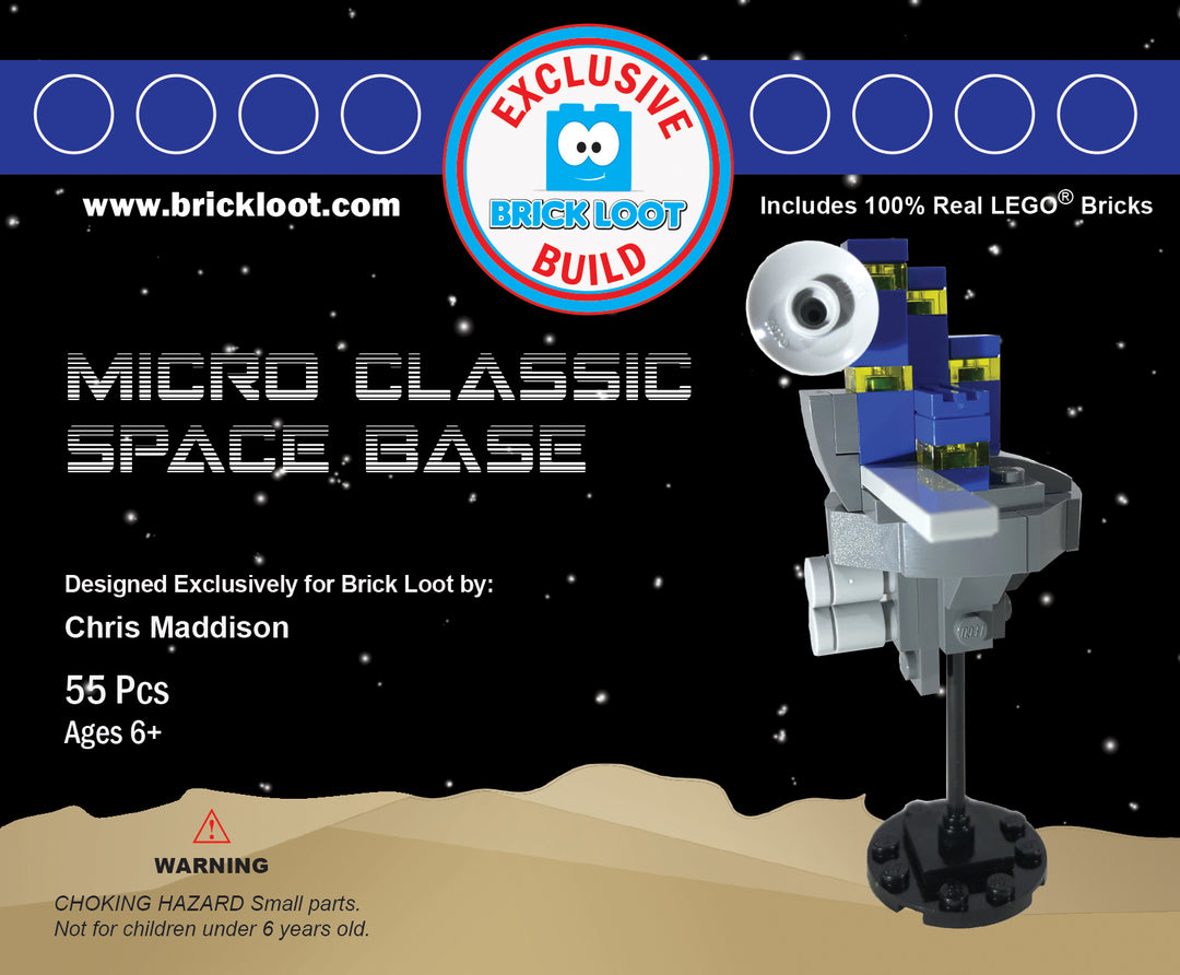 Exclusive Brick Loot Build Micro Classic Space - 100% LEGO