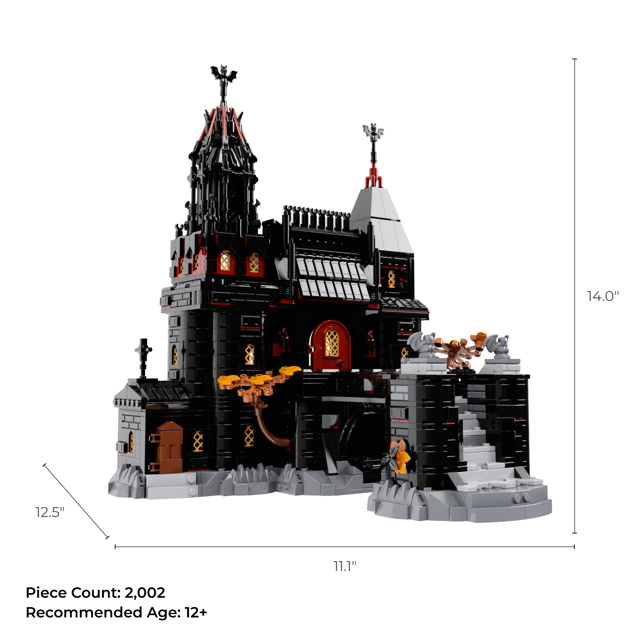 Castle Dracula Brick Building Set