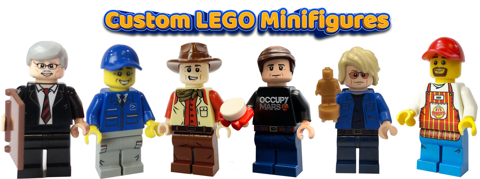 Custom LEGO Minifigures Corporate Gifts Brick Loot