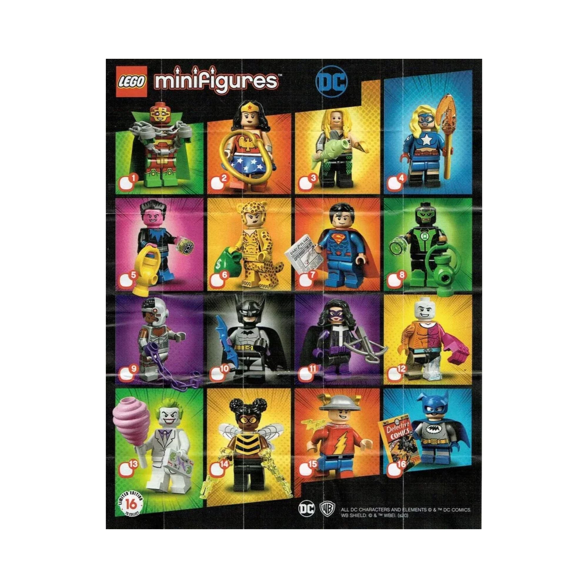 LEGO Minifigures DC Super Heroes – Collectible Mystery Bag (1 of 16)