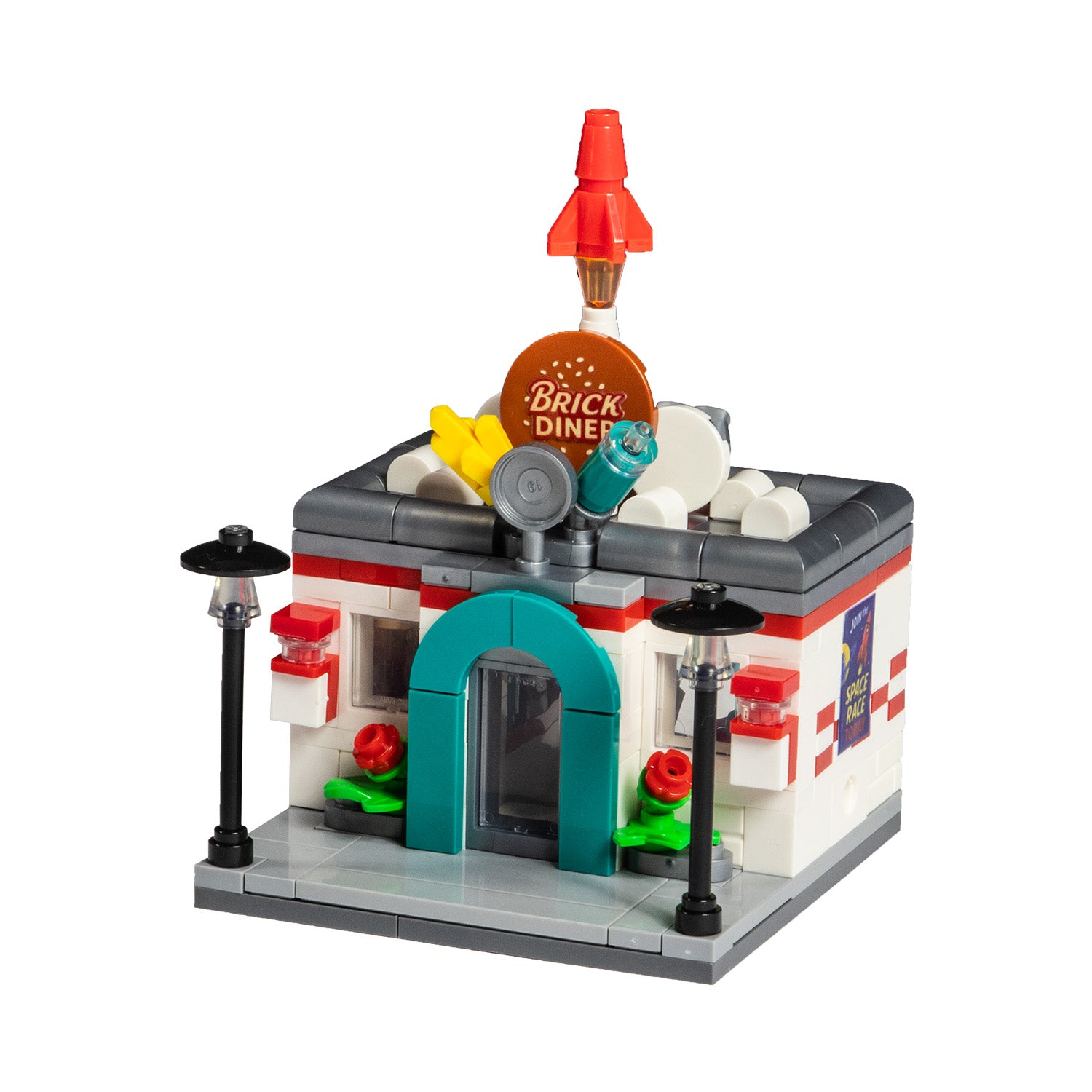 Mini City - Brick N' Diner Modular Brick Set