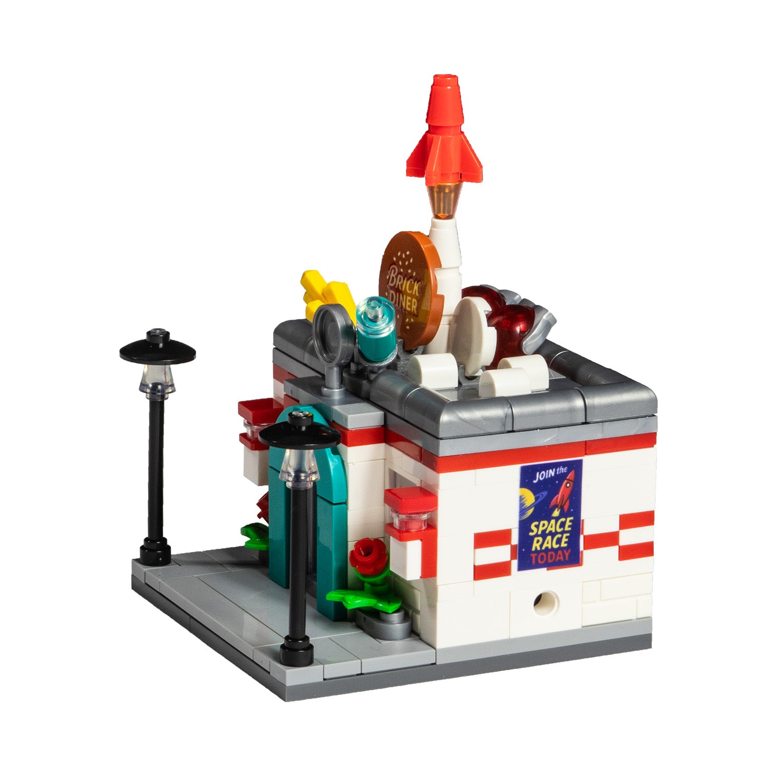 Mini City - Brick N' Diner Modular Brick Set