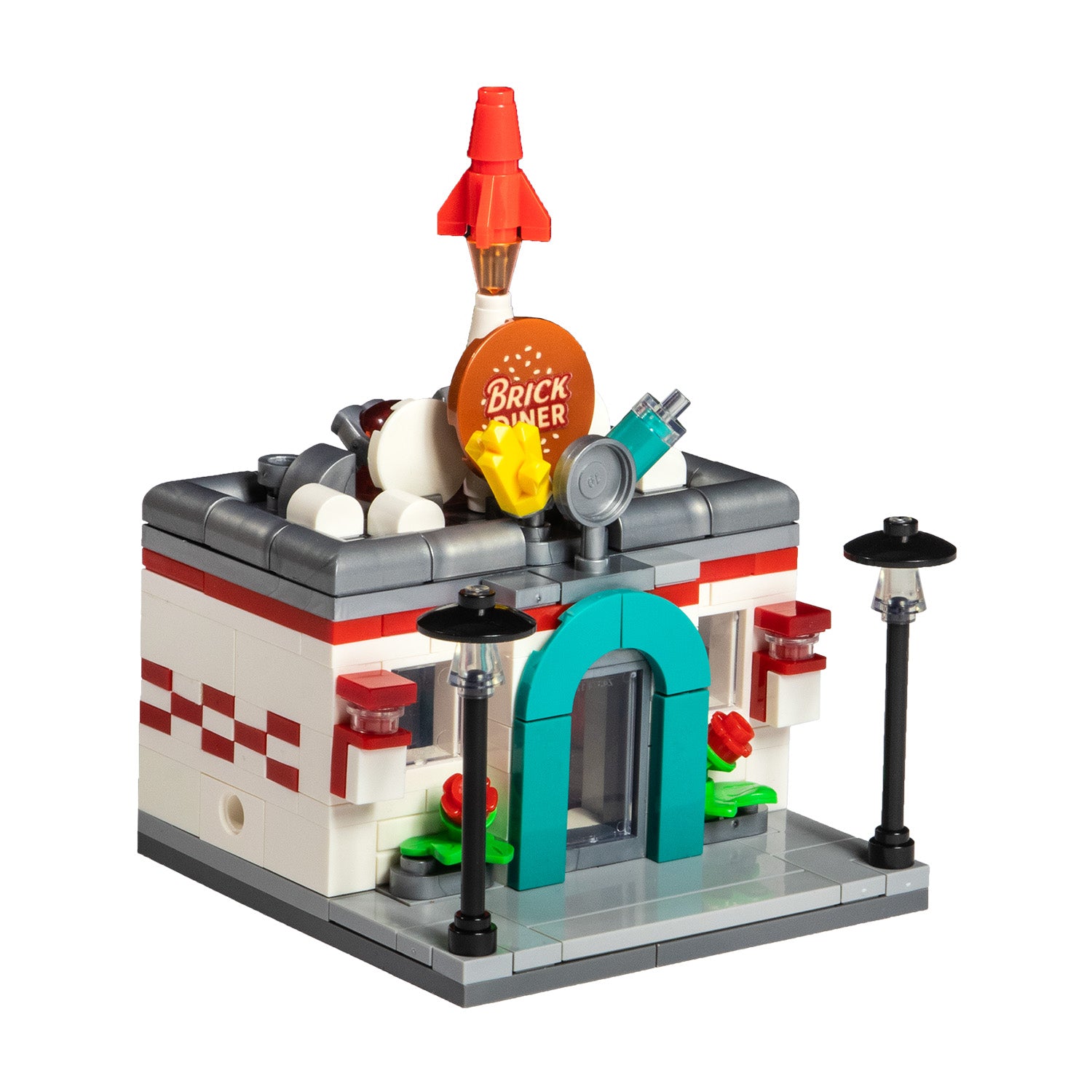 Mini City - Brick N' Diner Modular Brick Set