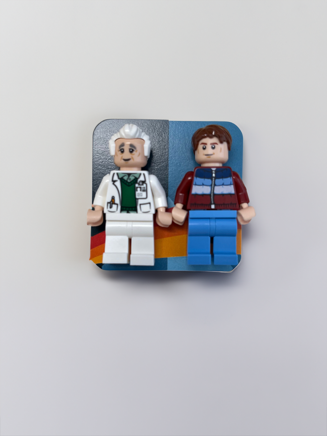 Brick Loot Exclusive LIMTED EDITION Doc and Marty LEGO Figs