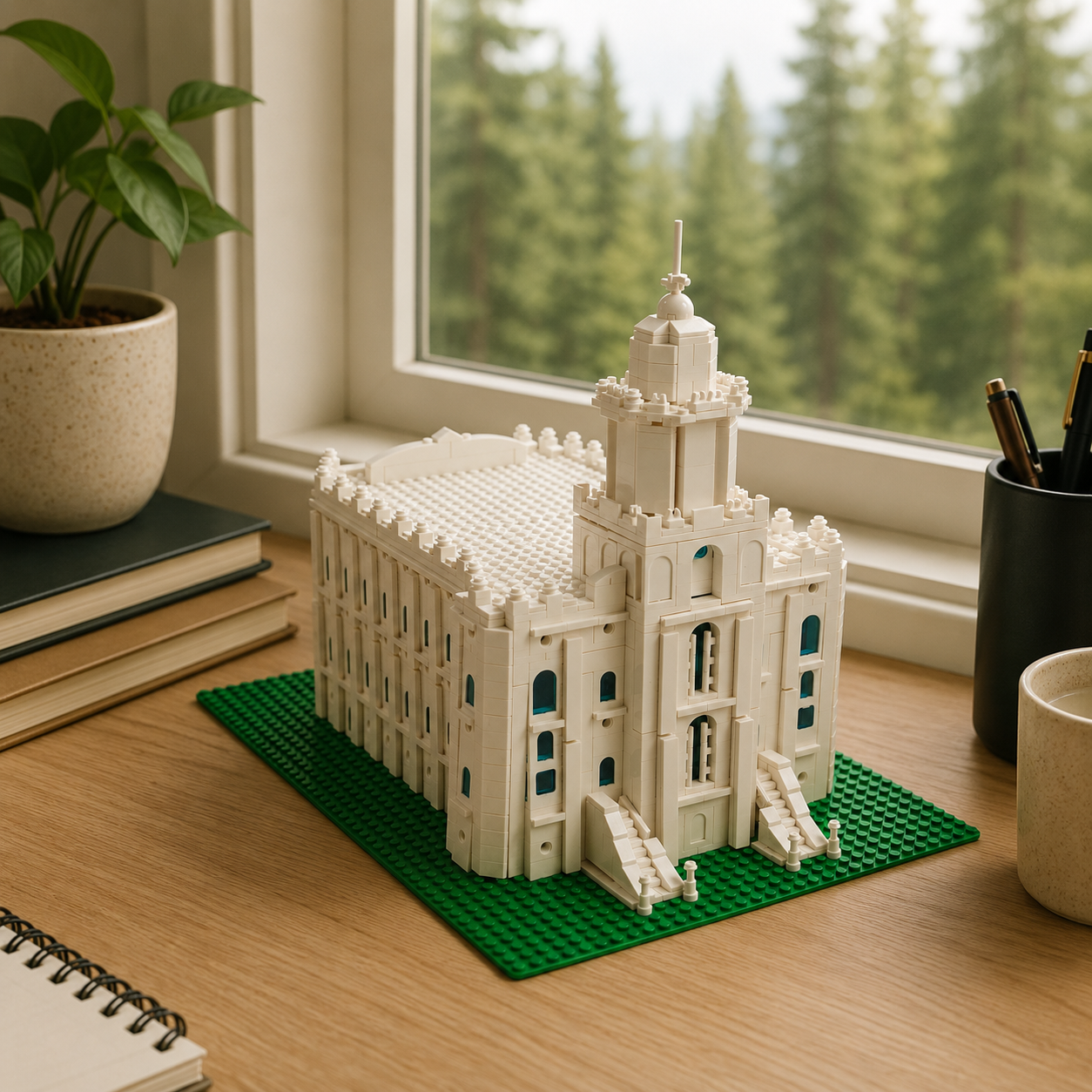 St George Temple Brick Set