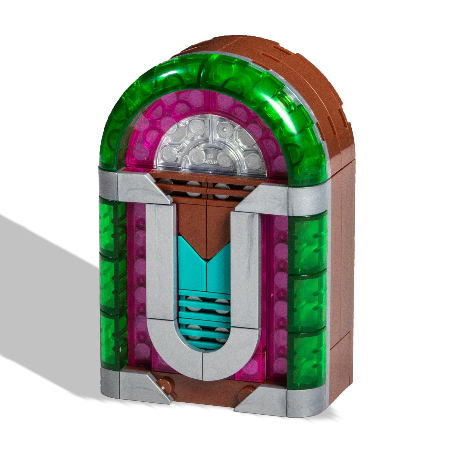 Jukebox Brick Set - Retro Music Build