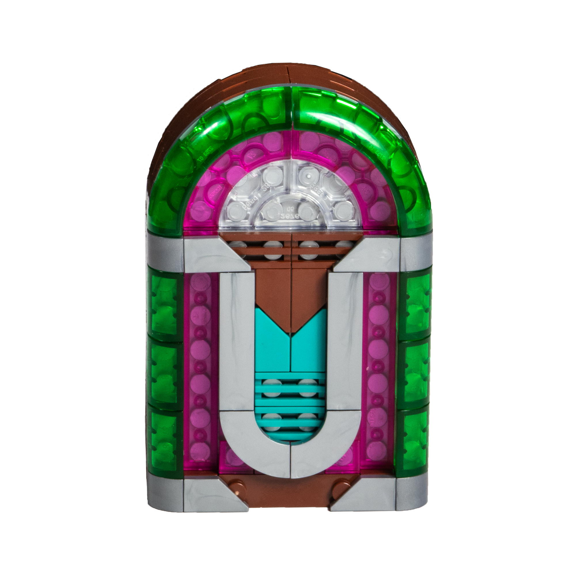 Jukebox Brick Set - Retro Music Build