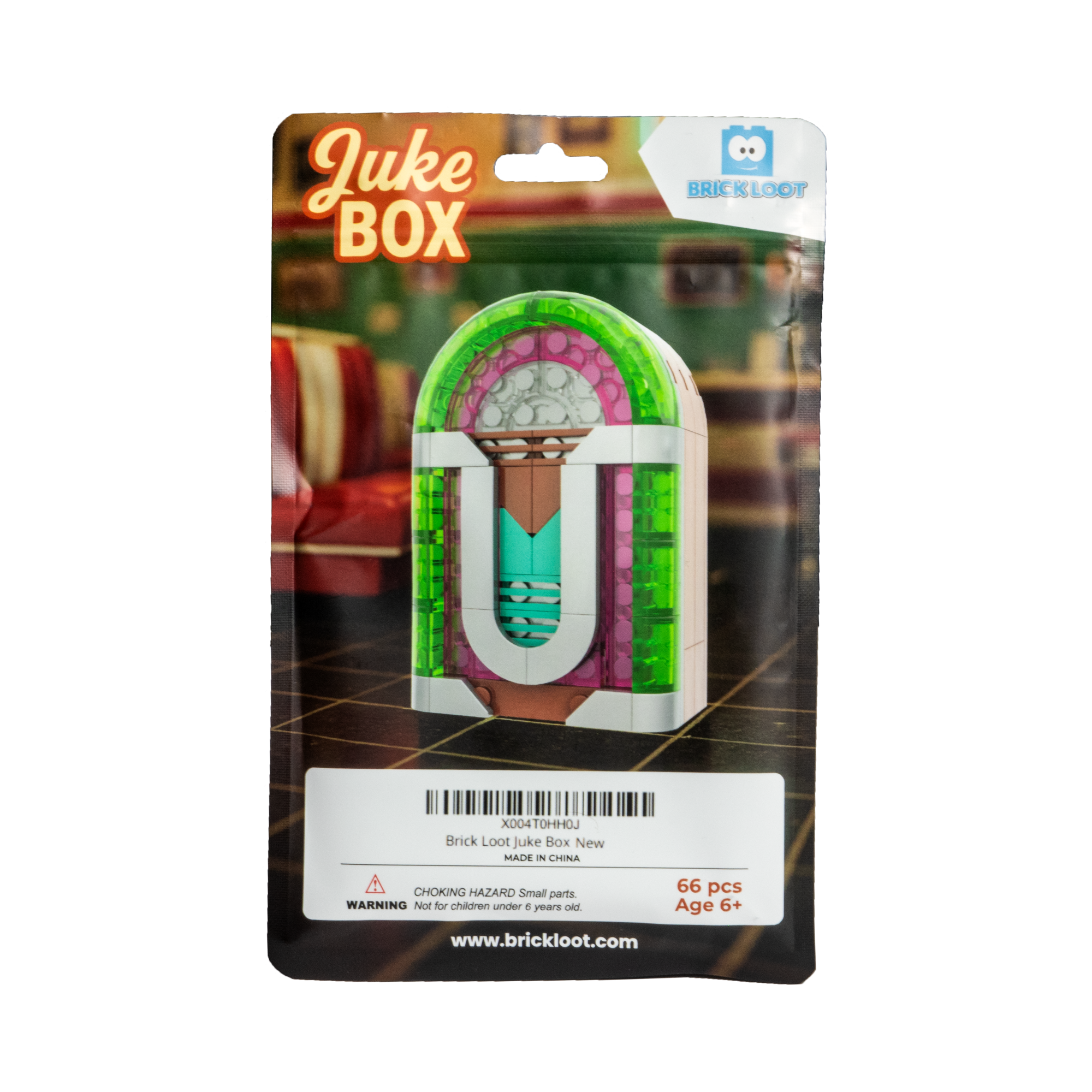 Jukebox Brick Set - Retro Music Build