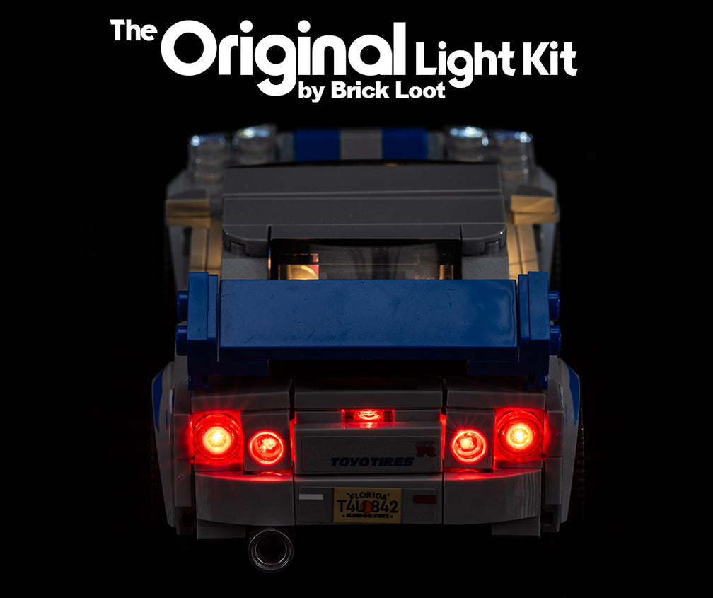 LED Lighting Kit for LEGO 2 Fast 2 Furious Nissan Skyline GT-R (R34) 76917