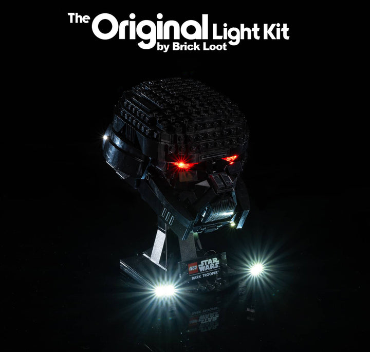 LED Lighting Kit for LEGO Star Wars Dark Trooper™ Helmet 75343