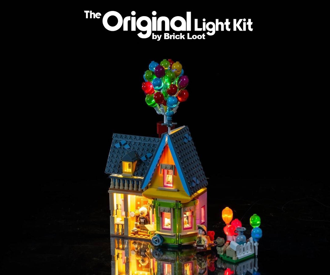 LED Lighting Kit for LEGO Disney 'Up' House 43217 – Brick Loot