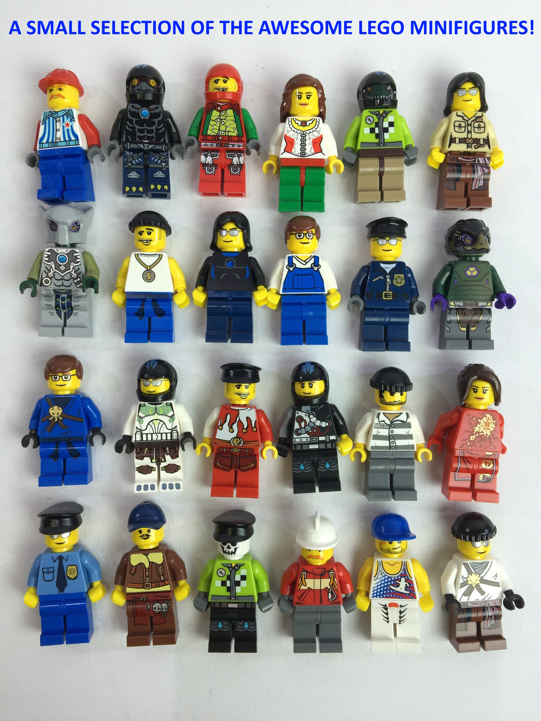 10 PACK of NEW LEGO Minifigures - Random! Our choice - no duplicates!