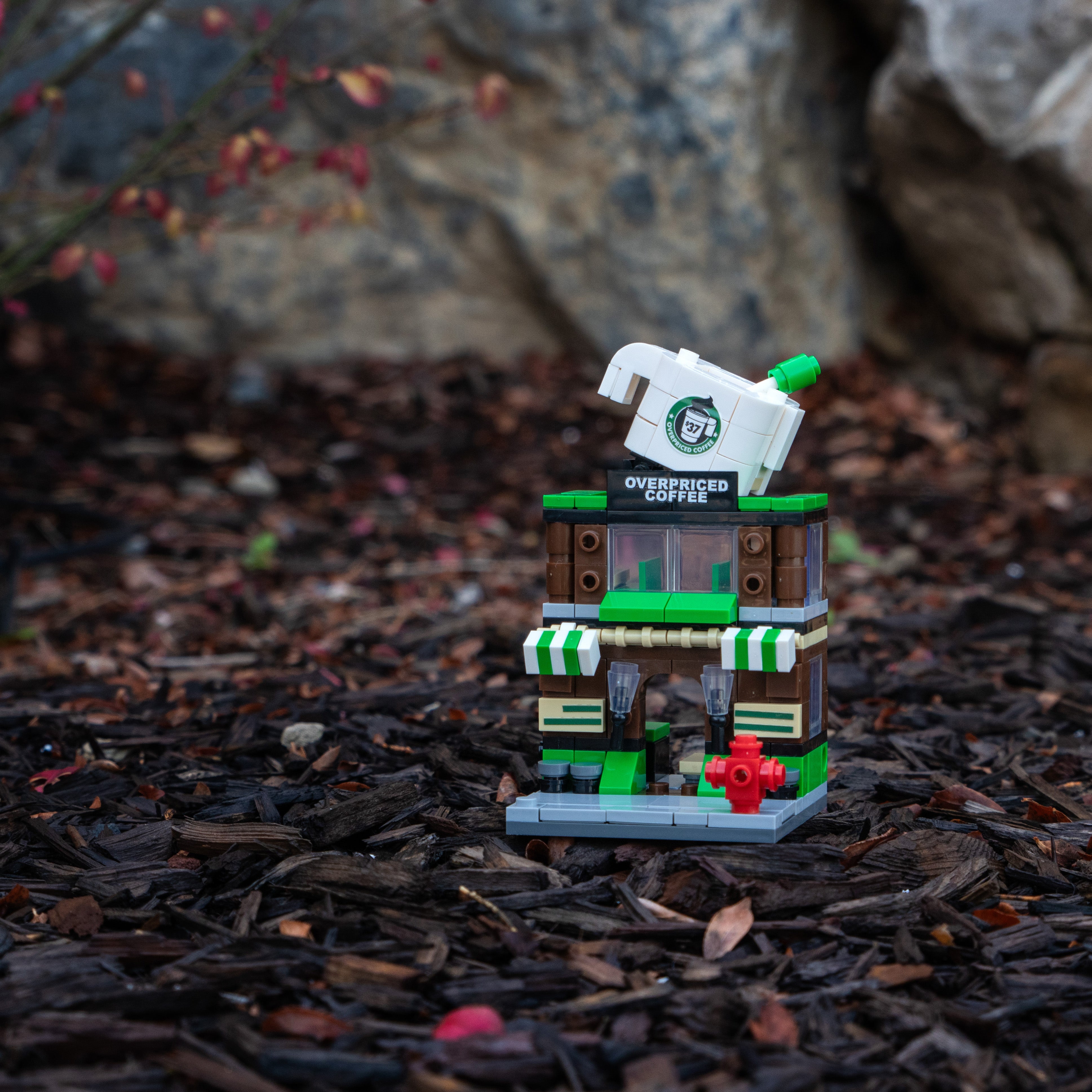 Mini City - Overpriced Coffee Shop Brick Set