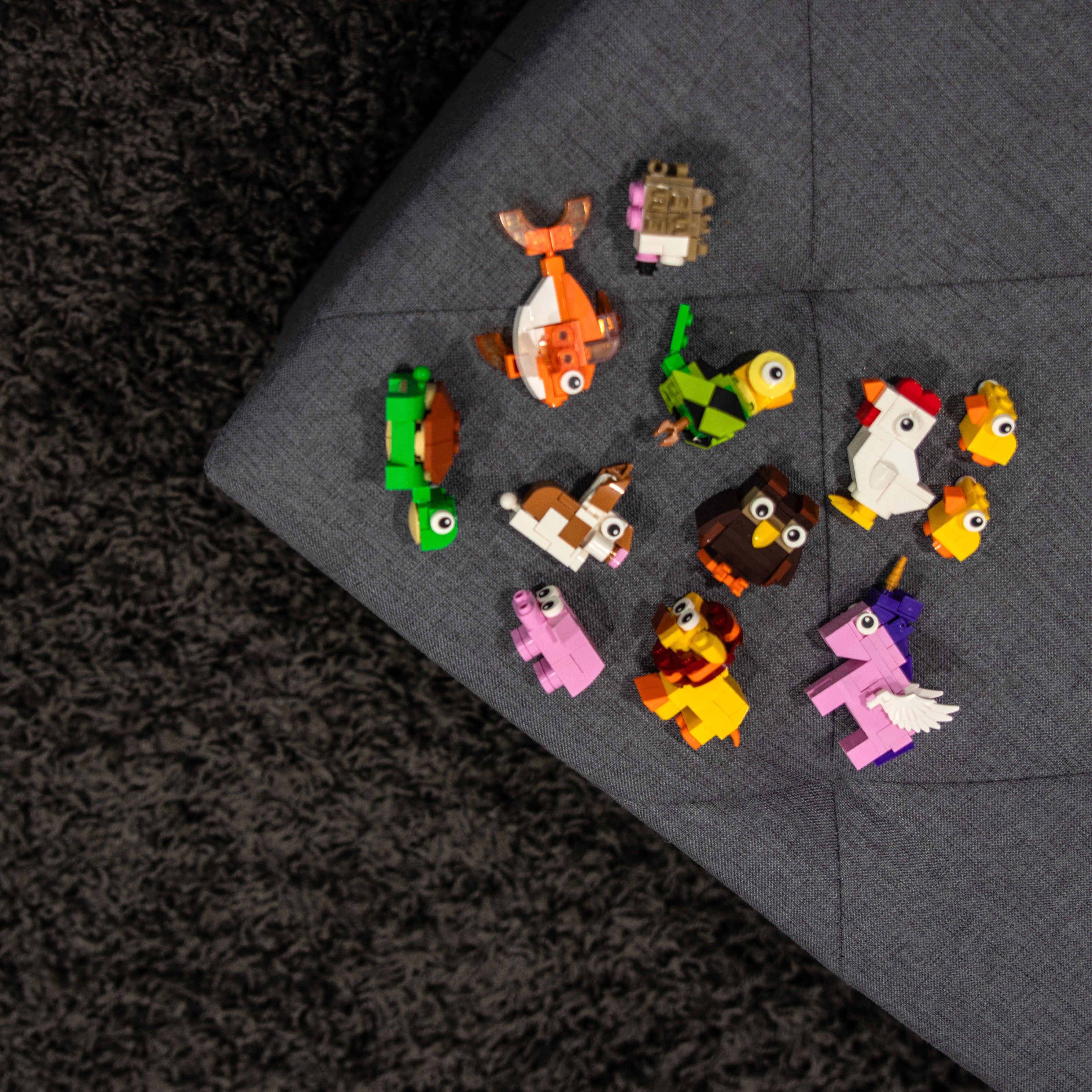 Mini Animal Brick Set Packs (10 Animals) – Candy-Free Party Favors
