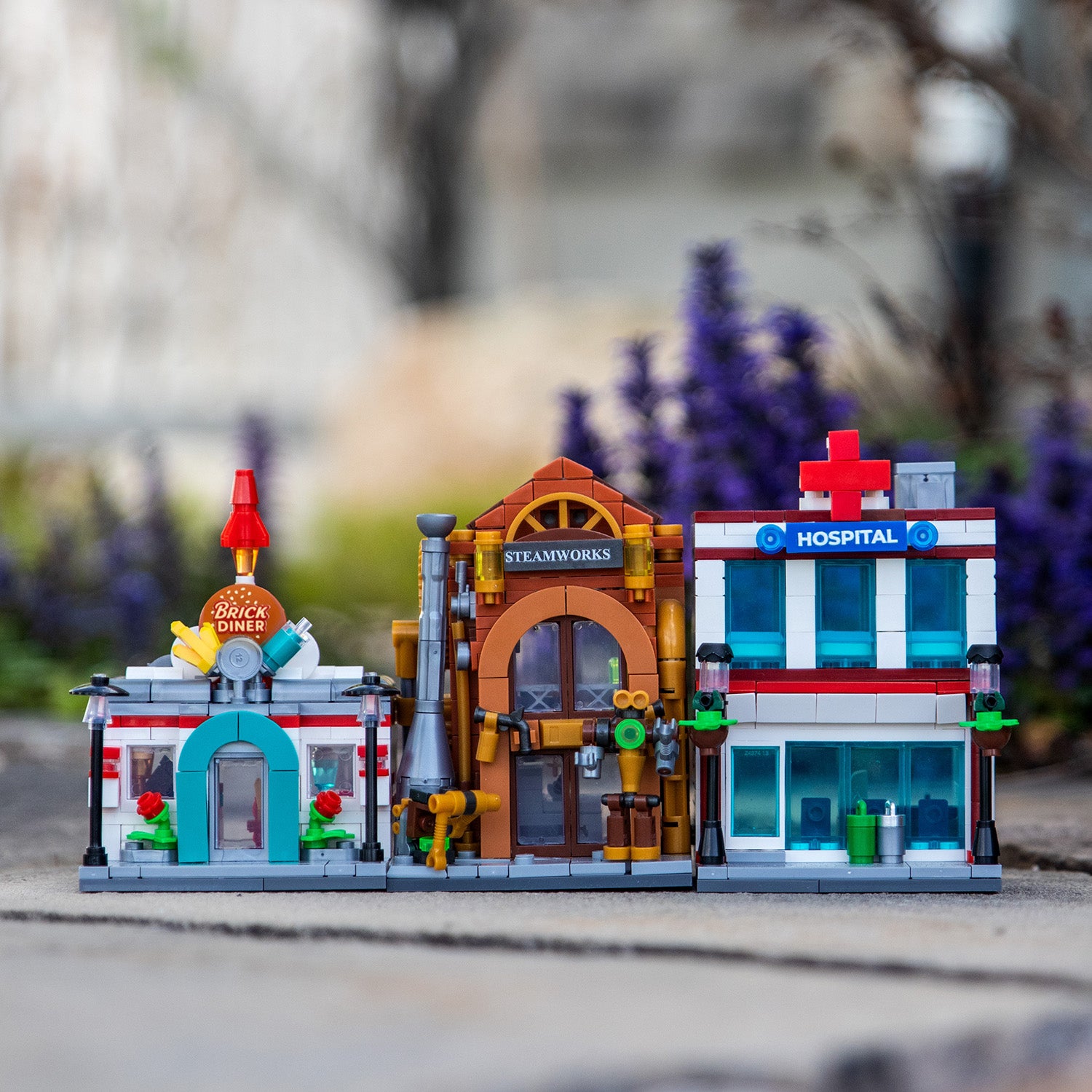 Mini City - Hospital Modular Brick Set