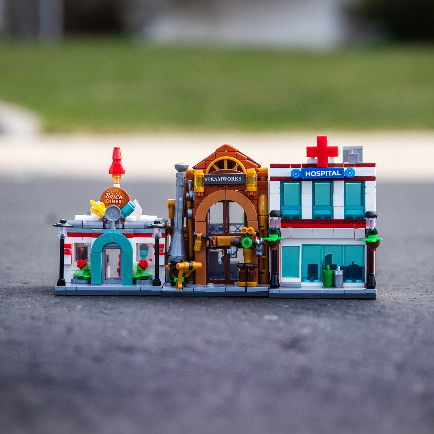 Mini City - Hospital Modular Brick Set