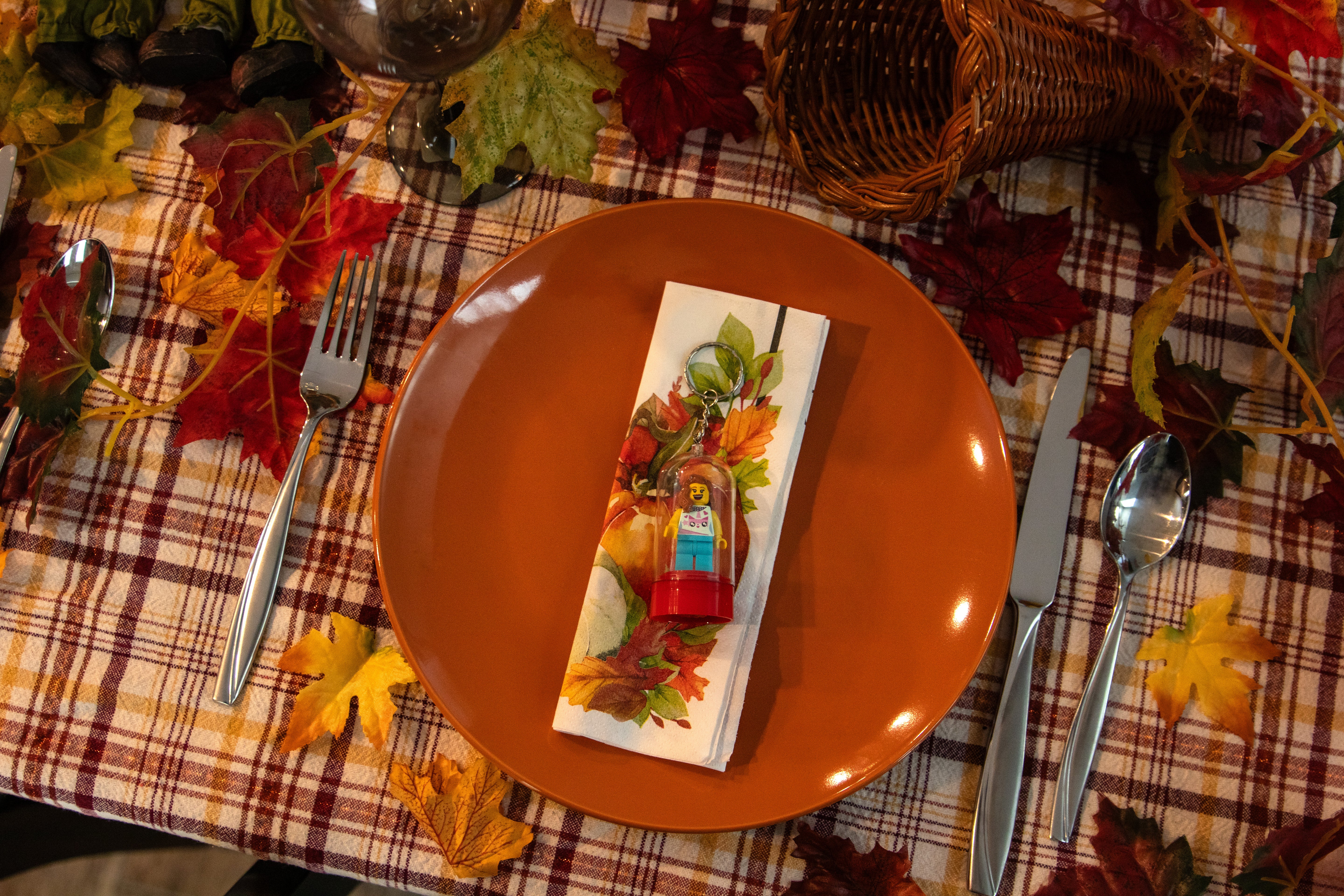 Minifigure Christmas Tree Ornaments – 5 or 10 Pack Holiday Decor