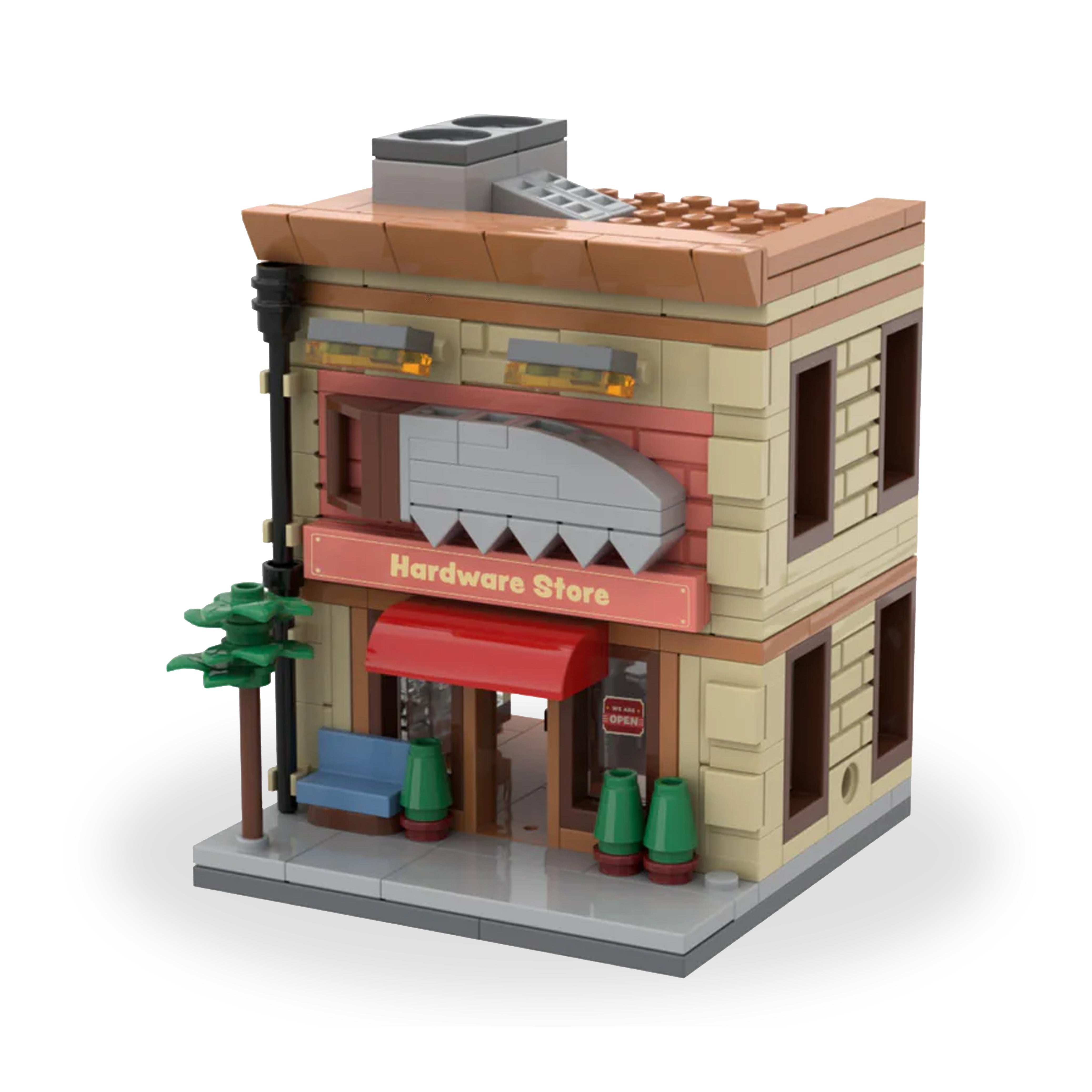 Mini City - Hardware Store Brick Set