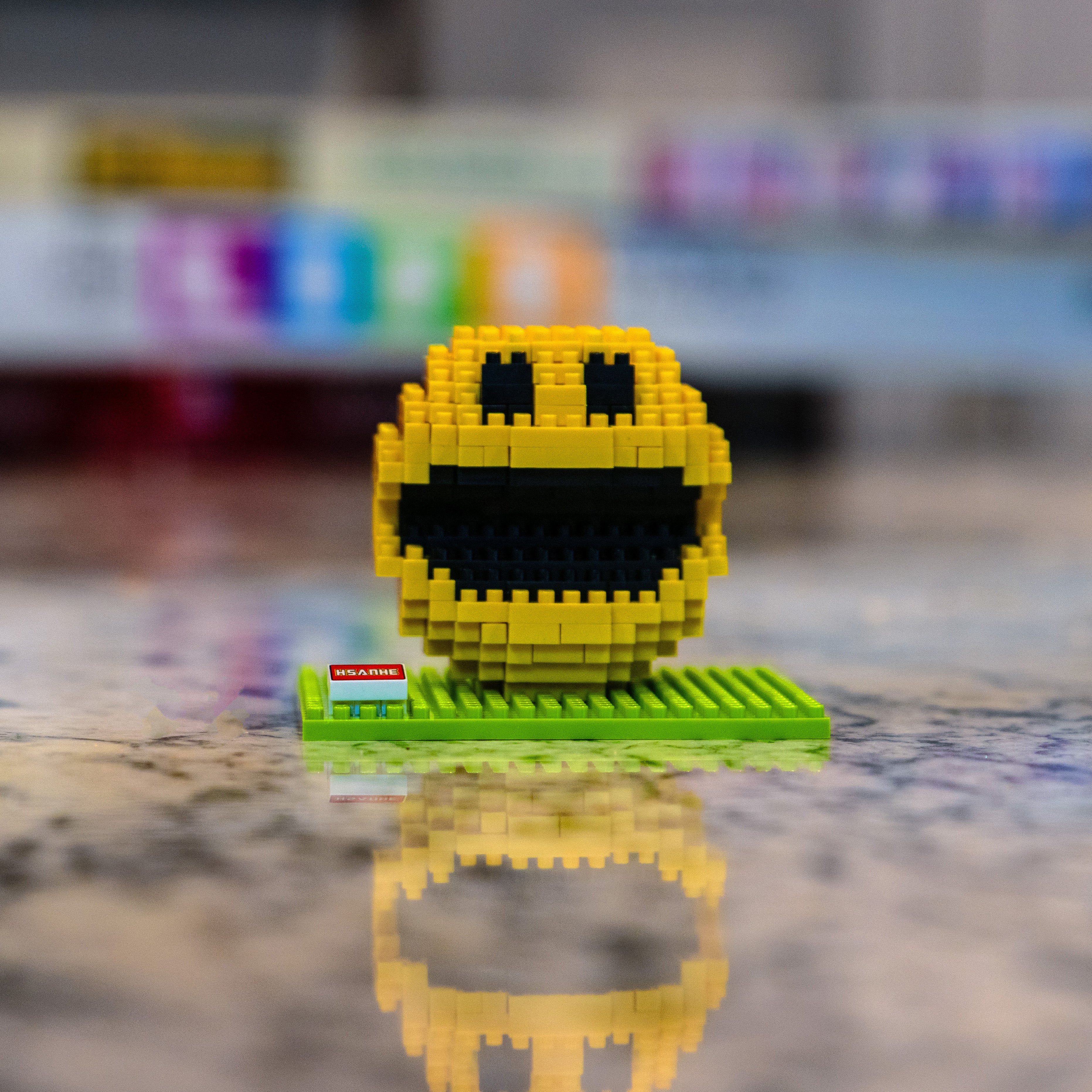 PIXEL Monster Brick Block Building Set - brings back memories of Pac-Man™